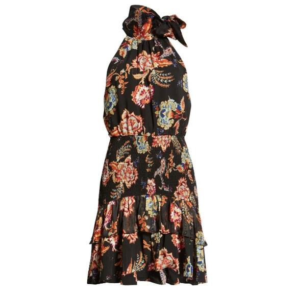 NWT Elliatt Virago Halter Dress in Black - Picture 4 of 15